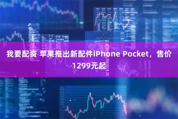 我要配资 苹果推出新配件iPhone Pocket，售价1299元起